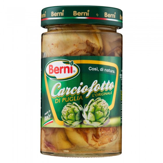 Berni Carciofotto di Puglia Sottolio - Vasetto da 280g Berni Carciofotto di Puglia Sottolio - Vasetto da 280g