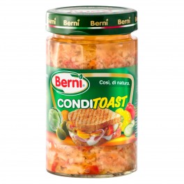 Berni Conditoast Mix di Verdure Sottolio - Vasetto da 290g