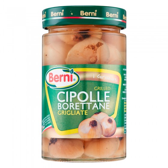Berni Cipolle Borettane Grigliate Sottolio - Vasetto da 280g Berni Cipolle Borettane Grigliate Sottolio - Vasetto da 280g