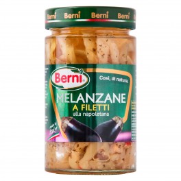 Berni Melanzane a Filetti alla Napoletana Sottolio - Vasetto da 290g