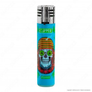 Clipper Jet Maria Skull Accendini Turbo Elettronici Antivento - 4