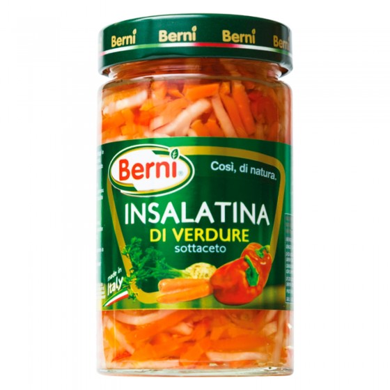 Berni Insalatina di Verdure Sottaceto - Vasetto da 280g Berni Insalatina di Verdure Sottaceto - Vasetto da 280g