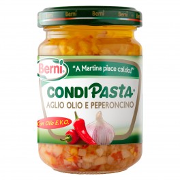 Berni Condipasta Aglio Olio e Peperoncino - Vasetto da 140g