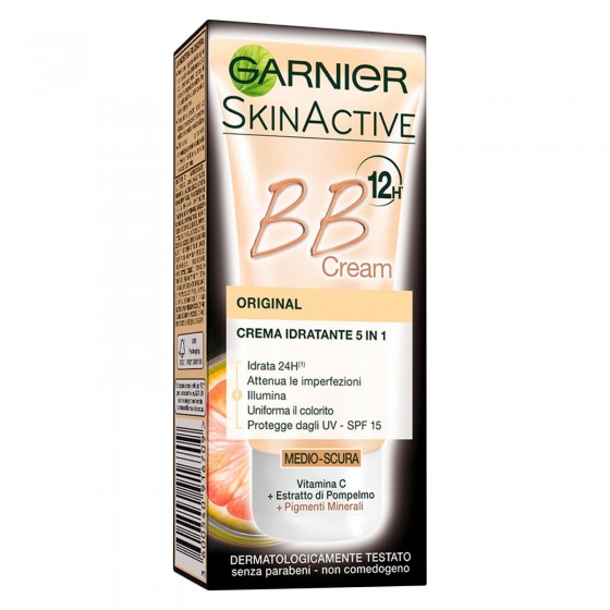 Garnier SkinActive BB Cream Original 5in1 Crema Viso Pelle