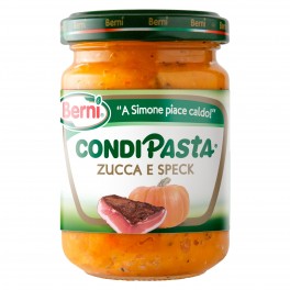 Berni Condipasta Zucca e Speck - Vasetto da 130g