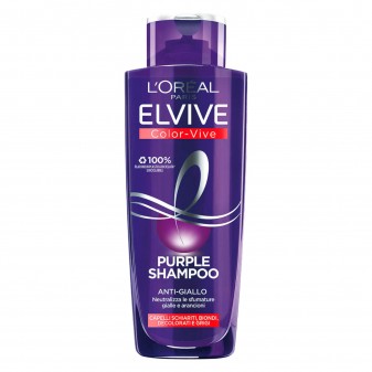 L'Oréal Paris Elvive Color-Vive Purple Shampoo Anti-Giallo - Flacone