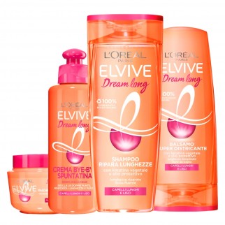 L'Oréal Paris Elvive Dream Long Kit per Capelli Lunghi - 4 Prodotti