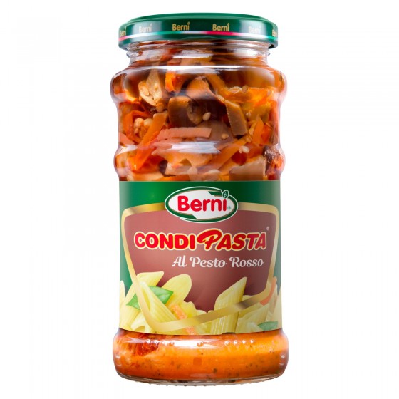 Berni Condipasta al Pesto Rosso - Vasetto da 290g Berni Condipasta al Pesto Rosso - Vasetto da 290g