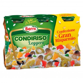 Berni Condiriso Leggero - 3 Vasetti da 300g