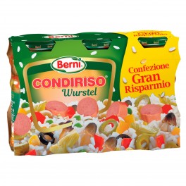 Berni Condiriso Wurstel - 3 Vasetti da 285g