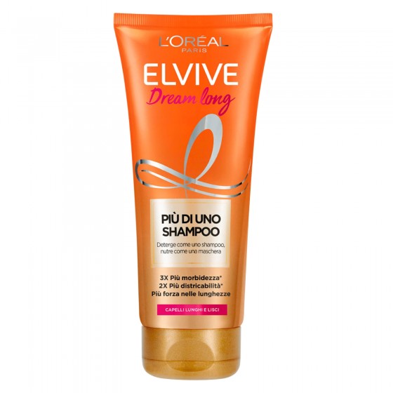 L'Oréal Paris Elvive Dream Long Più di Uno Shampoo - Tubetto da 200ml L'Oréal Paris Elvive Dream Long Più di Uno Shampoo - Tubetto da 200ml