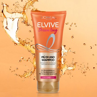 L'Oréal Paris Elvive Dream Long Più di Uno Shampoo - Tubetto da 200ml