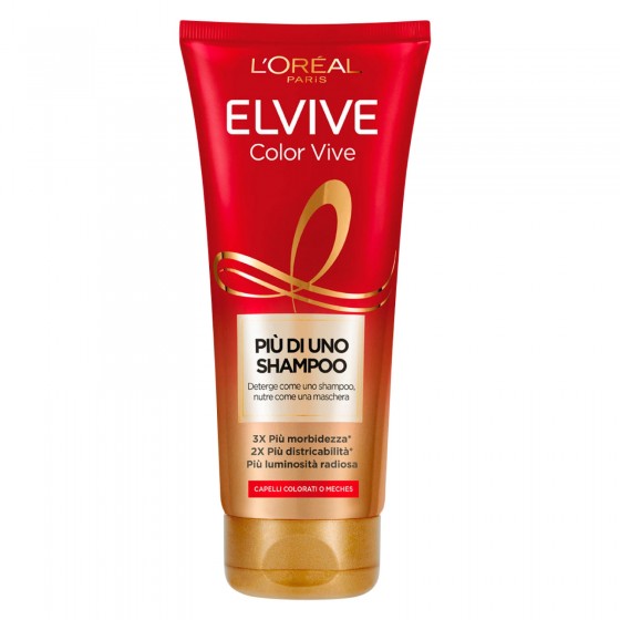 L'Oréal Paris Elvive Color Vive Più di Uno Shampoo - Tubetto da 200ml L'Oréal Paris Elvive Color Vive Più di Uno Shampoo - Tubetto da 200ml