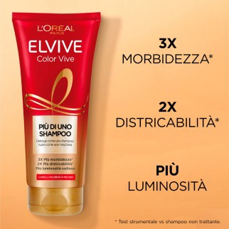 L'Oréal Paris Elvive Color Vive Più di Uno Shampoo - Tubetto da 200ml