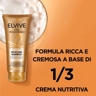 L'Oréal Paris Elvive Olio Straordinario Più di Uno Shampoo - Tubetto