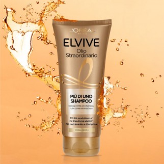 L'Oréal Paris Elvive Olio Straordinario Più di Uno Shampoo - Tubetto