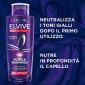 L'Oréal Paris Elvive Kit Color-Vive Purple Shampoo e Balsamo Anti-Giallo - 3 Pezzi