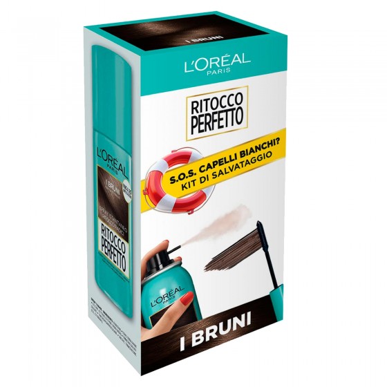 L'Oréal Paris Ritocco Perfetto Kit Salvataggio Spray e Mascara per L'Oréal Paris Ritocco Perfetto Kit Salvataggio Spray e Mascara per
