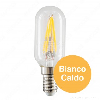 Wiva Wireled Lampadina LED E14 4W Tubolare T25 Filament - mod.