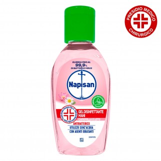 Napisan Gel Disinfettante Mani Antibatterico Camomilla e Loto
