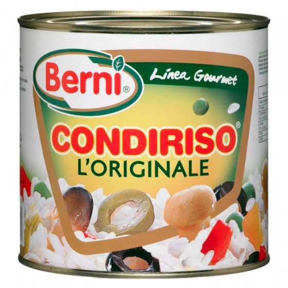 Berni Condiriso l'Originale - Latta da 2,45Kg Berni Condiriso l'Originale - Latta da 2,45Kg