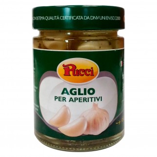 Pucci Aglio per Aperitivi Sottolio - Vasetto da 200g
