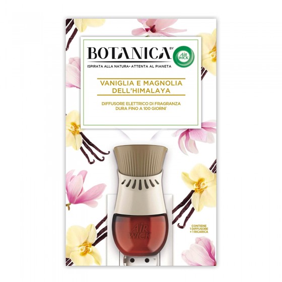 Air Wick Botanica Diffusore Elettrico con Ricarica Vaniglia e Air Wick Botanica Diffusore Elettrico con Ricarica Vaniglia e