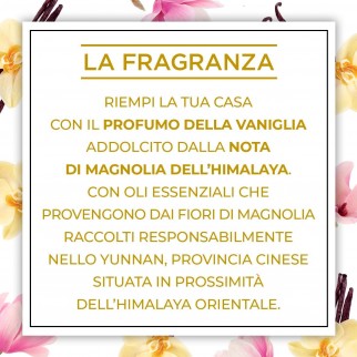 Air Wick Botanica Vaniglia e Magnolia dell'Himalaya Candela con cere