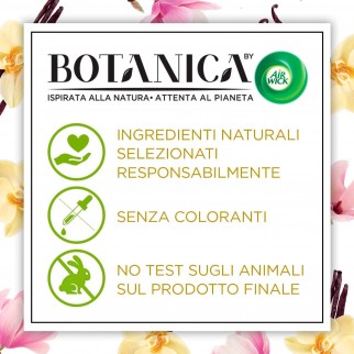 Air Wick Botanica Vaniglia e Magnolia dell'Himalaya Candela con cere