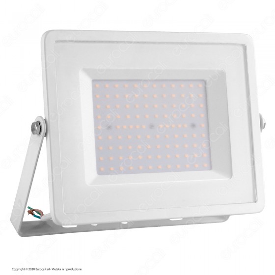 V-Tac VT-49101 Faretto LED SMD 100W Ultrasottile da Esterno Colore V-Tac VT-49101 Faretto LED SMD 100W Ultrasottile da Esterno Colore