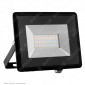 V-Tac VT-4021 E-Series Faro LED SMD 20W Ultra Sottile da Esterno Colore Nero - SKU 5946 / 5947 / 5948