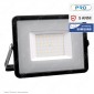 V-Tac PRO VT-50 Faro LED SMD 50W Ultrasottile Chip Samsung da Esterno Colore Nero - SKU 406 / 407 / 408