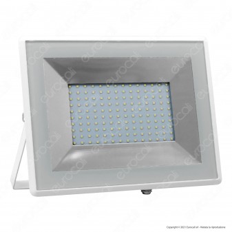 V-Tac VT-40101 E-Series Faro LED SMD 100W Ultra Sottile da Esterno