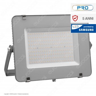 V-Tac PRO VT-200 Faro LED SMD 200W Ultrasottile Chip Samsung da