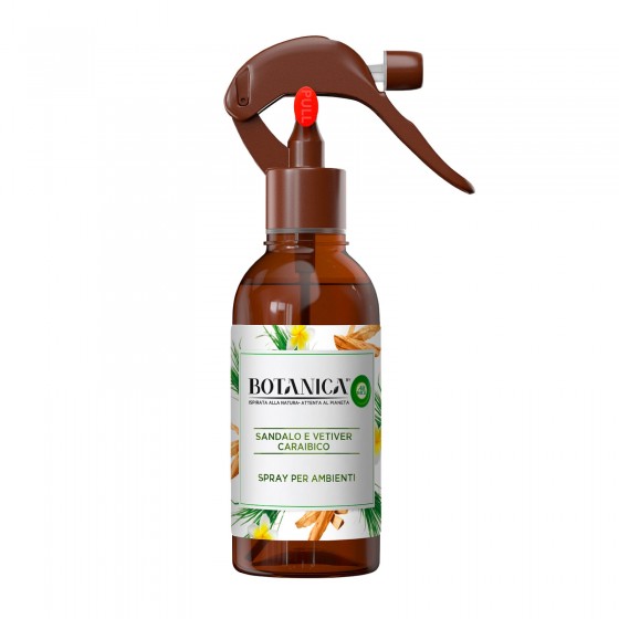 Air Wick Botanica Sandalo e Vetiver Caraibico Spray per Ambienti