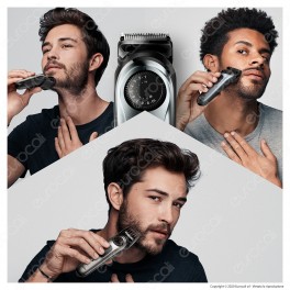 Braun BT7220 Regolabarba e Tagliacapelli e King C Gillette Olio