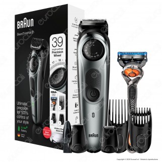 Braun BT7220 Regolabarba e Tagliacapelli e King C Gillette Olio