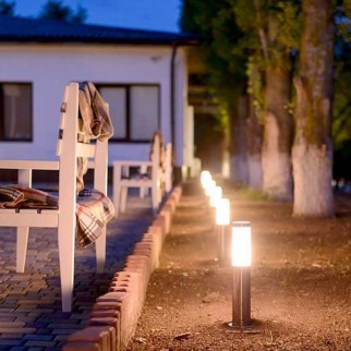 V-Tac VT-838 Lampione Portalampada da Giardino per Lampadine E27 con