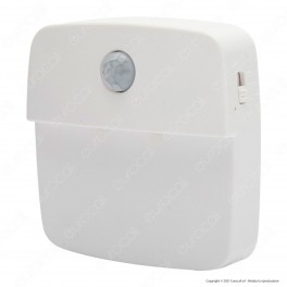Velamp CHIC2 LED Lampada a Batteria con Sensore di Movimento - mod.