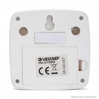 Velamp CHIC2 LED Lampada a Batteria con Sensore di Movimento - mod.