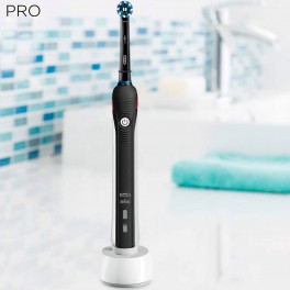 Oral-B Pro 2 2000 Black Edition Spazzolino Elettrico Ricaricabile