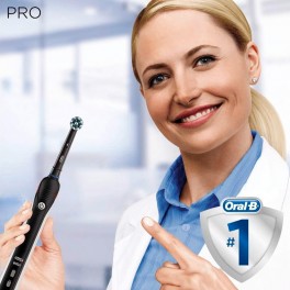 Oral-B Pro 2 2000 Black Edition Spazzolino Elettrico Ricaricabile