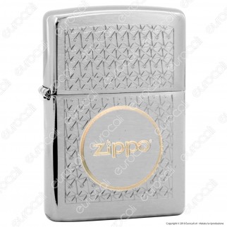 Accendino Zippo Mod. 14N003 Zippo In Circle Two Tones - Ricaricabile