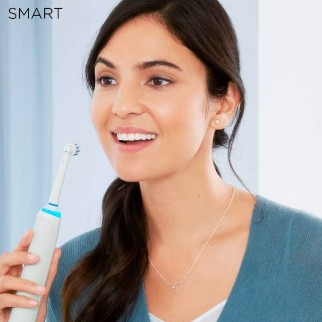 Oral-B Smart 6 6000N Spazzolino Elettrico Ricaricabile Blu con