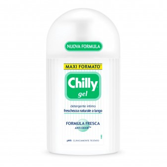 Chilly Gel Detergente Intimo Formula Fresca pH 5 con Mentolo e