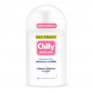 Chilly Delicato Detergente Intimo Formula Sensitive pH 5 con Agenti