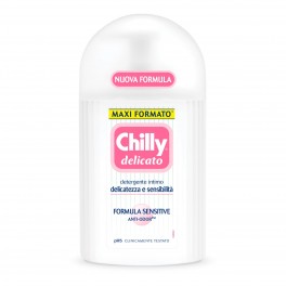 Chilly Delicato Detergente Intimo Formula Sensitive pH 5 con Agenti