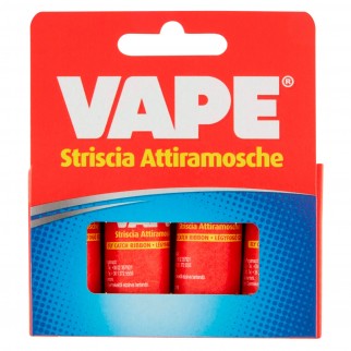 Vape Striscia Attiramosche Trappola Naturale - Confezione da 4 pezzi