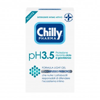 Chilly Pharma pH 3.5 Detergente Intimo Attivo Formula Light Gel con