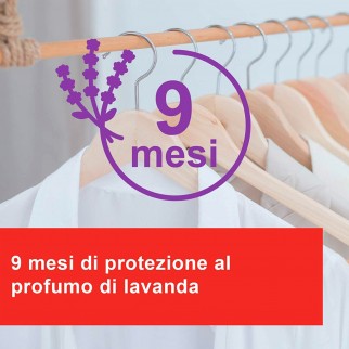 Vape Antitarme Lavanda Gabbiette per Guardaroba - Confezione da 3